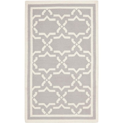 Dhurries DHU545 Hand Woven Flat Weave Indoor Rugs - Safavieh
