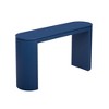 Whisen Curved Design Console Table with Unique Vertical Stripe Design for Living Room, Study and Entryway - 4 of 4