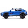 Lamborghini Urus #63 with Roof Rack Blue Metallic "Off-Road" Series 1/24 Diecast Model Car by Maisto - 3 of 4