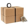 Tape Logic Tensilized Poly Strapping Tape 2.7 Mil 3/4" x 60 yds Black 12/Case T97619712PK - 3 of 4