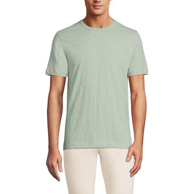 Lands' End Men's Short Sleeve Garment Dye Slub T-Shirt : Target