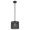 Livex Lighting Industro 1 - Light Pendant in  Black/Brushed Nickel - 3 of 4