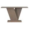 Christopher Knight Home Helga Modern Minimalist V-Base Design Wood Console Table - 4 of 4