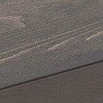 dark brown top/silver base