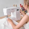 VEVOR Computerized Sewing Machine,200 Stitch Applications, with LCD Screen, Foot Pedal and LED Light, Heavy-Duty Metal Frame,with Powerful Motor,White - 2 of 4