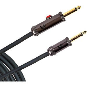 D'Addario Circuit Breaker Instrument Cable With Latching Cut-Off Switch, Straight Plug - 1 of 4