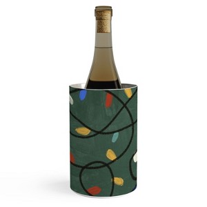Gigi Rosado Christmas fairy lights Wine Chiller -Deny Designs - 1 of 2