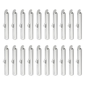 Unique Bargains Tube Ball Bead Slide on End Clasps for Multi-Strand DIY Craft Making 100 Pcs - 1 of 3