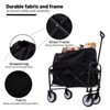 BEAFUP Foldable Wagon Cart with All-Terrain Wheels, 225 lbs Capacity – for Beach, Camping, Shopping, Gardening | for Families & Outdoor - 4 of 4