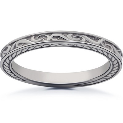 Pompeii3 Vintage Scroll Sophia Wedding Ring