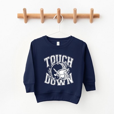 The Juniper Shop Touchdown Helmet Toddler Graphic Sweatshirt