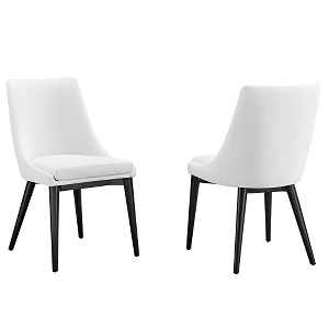 Modway Viscount Dining Side Chair Fabric Set of 2 - 1 of 4