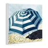 Stupell Industries Striped Beach Umbrella, 12" x 12" - 3 of 4