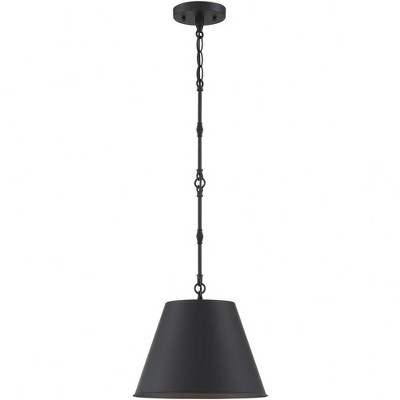 Savoy House Alden 1 - Light Pendant in  Matte Black