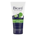 Biore Pore Unclogging Scrub, 2% Salicylic Acid, Oil-Free, Penetrates Pores, Clears Impurities - Unscented - 5oz