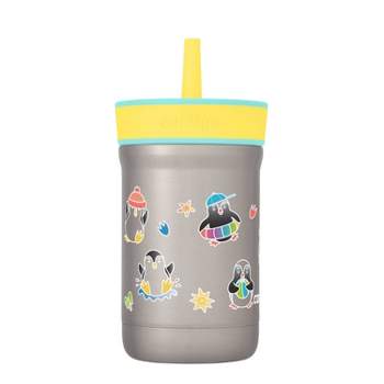 Reduce Go-Go's New Spill Proof 12oz Portable Drinkware with Straw Scavenger  Boy Set