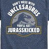 Men's - Instant Message - You'll Get Jurasskicked Short Sleeve Graphic T-Shirt - 2 of 4
