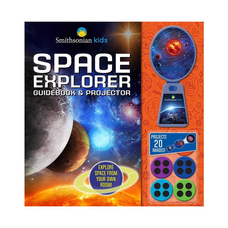 Smithsonian Kids: Space Explorer Guide Book & Projector - (Movie Theater Storybook) by  Rose Davidson (Hardcover), 1 of 7