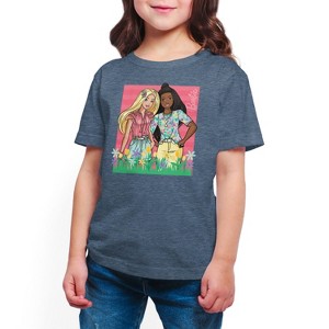 Boys' - Barbie - Spring Easter Barbie And Friend Short Sleeve Graphic T-Shirt - 1 of 3