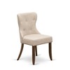 East West Furniture,Set of 2 - Wood Chairs- Upholstered Dining Chairs Includes Hardwood Frame - 3 of 4