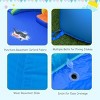 Tangkula Inflatable Bounce House Water Park w/ Splash Pool Dual Slides Climbing Wall - 3 of 4