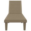vidaXL Sun Lounger Light brown Polypropylene 61.0 x 22.8 x 32.7 in - 4 of 4