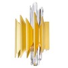 CWI Lighting Cityscape 5 Light Wall Sconce With Satin Gold Finish - 4 of 4