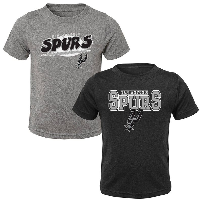 NBA San Antonio Spurs Toddler 2pk T-Shirt, 1 of 4