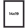PosterPalooza | Antique Red Picture Frame - UV Acrylic, Foam Board Backing, Hanging Hardware - 2 of 4