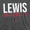 Lewis University Official Stacked Adult Pull-Over Hoodie - 2 of 4