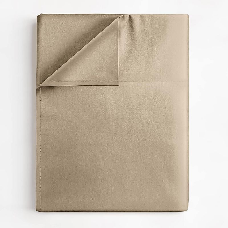 Single Cotton Flat Sheet/Top Sheet 400 Thread Count - CGK Linens, 1 of 4