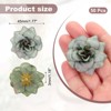 Unique Bargains DIY Crafts Bridal Shower Bouquet Decoration Artificial Roses Head 50 Pcs - 2 of 4