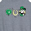 Women's - Disney - Mickey St Patricks Icons Graphic Racerback Tank - 2 of 4