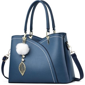 Purses and Handbags Top Handle Satchel Shoulder Bags Messenger Tote Bag for Ladies - 1 of 4