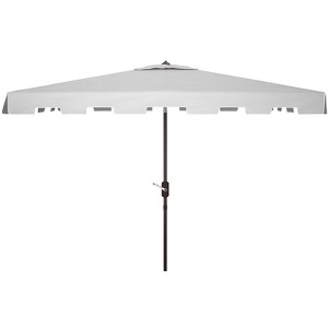 Zimmerman 6.5 X 10 Ft Rectangle Market Umbrella - PAT8300 - Safavieh - 1 of 4