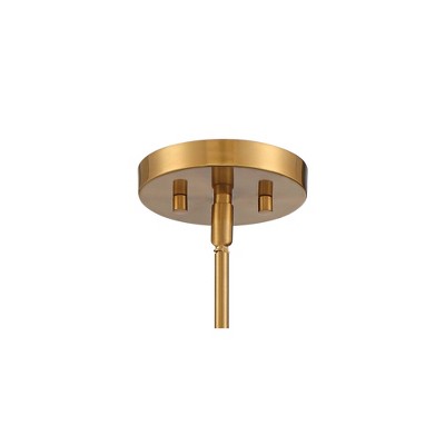 Gold Glass Mini Pendant Light with Art Globe Shade