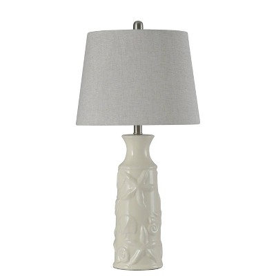 Ceramic Table Lamp Cream  - StyleCraft