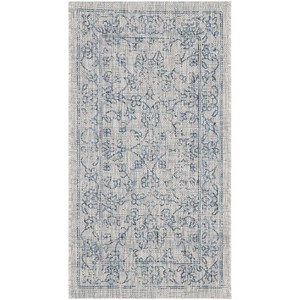 Courtyard CY8680 UV & Stain Resistant Non-Shedding Power Loomed Indoor/Outdoor Rugs - Safavieh - 1 of 4