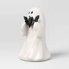 4.5" Ceramic Ghost with Bat Halloween Figurine - Hyde and EEK! Boutique™ - 3 of 3