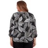 Puff Print Leaf Top - 2 of 4