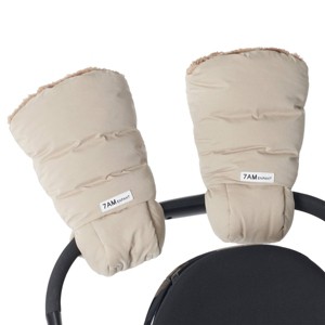 7AM Enfant Warmmuffs Stroller Gloves - Oat/Cacao - 1 of 3