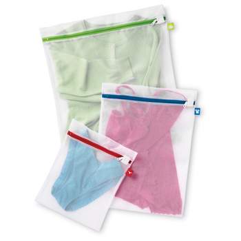 Cheer.US 2 Pcs Laundry Bag for Bras, Bra Washer Protector, Delicate Bra Washing  bag - High Permeability Sandwich Fabric Lingerie Laundry Bag- Underwear Bag  for Bras,socks,Panty,Undershirt 