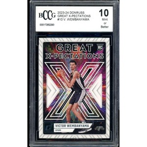Victor Wembanyama Rookie Card 2023-24 Donruss Great X-Pectations