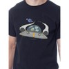 Rick and Morty Mens' TV Show Series Spaceship Title Sleep Pajama Set Multicolored - 2 of 4
