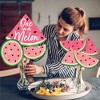 Big Dot of Happiness Sweet Watermelon - Fruit Party Centerpiece Sticks - Showstopper Table Toppers - 35 Pieces - 3 of 4