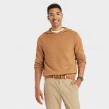 Men's Ribbed Hem Hooded Pullover Sweater - Goodfellow & Co™