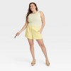 Women's Slim Fit Ribbed Tank Top - A New Day™ - 3 of 3