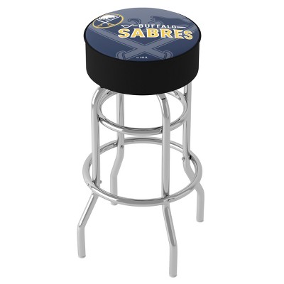 Buffalo Sabres NHL Chrome Swivel Bar Stool