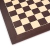 WE Games Deluxe Wenge Wood Chessboard with Storage Box - Handmade in Spain, 20 in. - 3 of 4