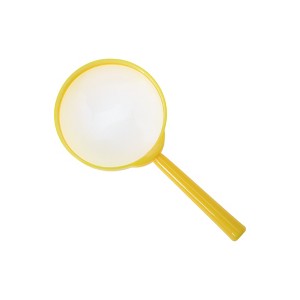 Unique Bargains Magnifying Handheld Magnifier 3X Magnification Acrylic 6cm 1 Pc - 1 of 4